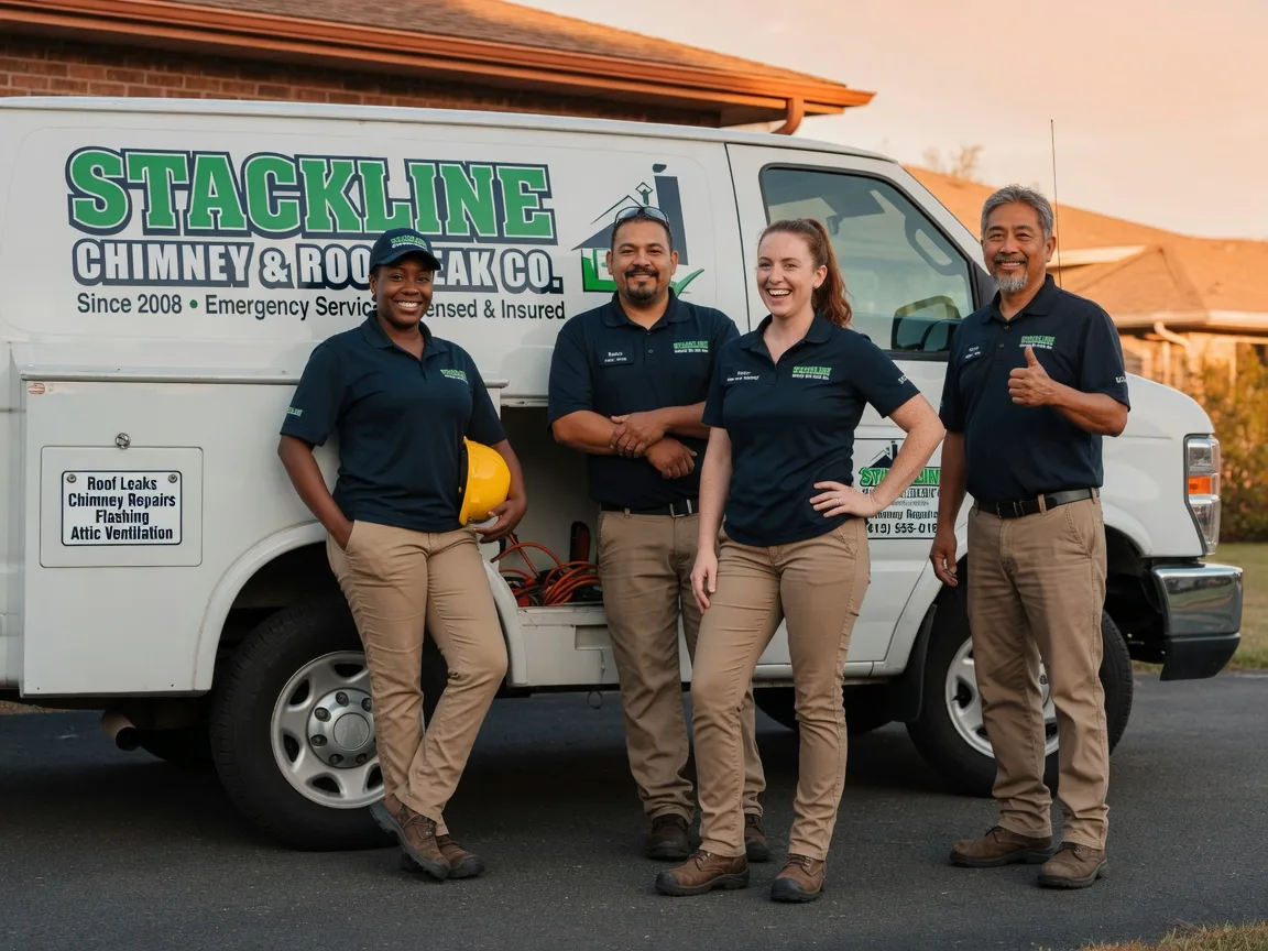 Chimney flashing repair company in Cedarpines Park, CA